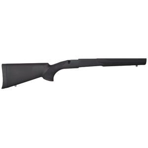 Hogue OverMolded Stock for Savage 110, 111, 114, 116 Long Action Detachable Magazine Standard Contour Barrel Channel Pillar Bed Black - Hogue
