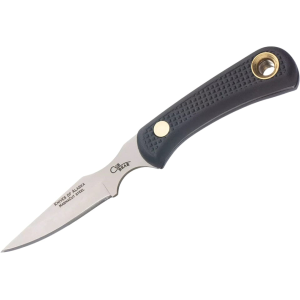 Knives of Alaska Cub Bear Fixed Blade Knife 2.75" Caping CPM MagnaCut Bead Blasted Blade SureGrip Handle Black - Knives Of Alaska