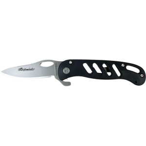 Knives of Alaska Sidewinder Folding Knife 3.5" Drop Point CPM S30V Satin Blade SureGrip Handle Black - Knives Of Alaska