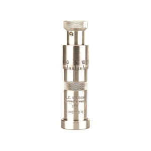 L.E. Wilson Stainless Steel Chamber Type 30 BR (Bench Rest) Micrometer Bullet Seating Die - L.E. Wilson