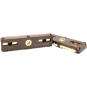 Gray Ops CNC Hybrid M-LOK Forend Weights Brass - Gray Ops Cnc