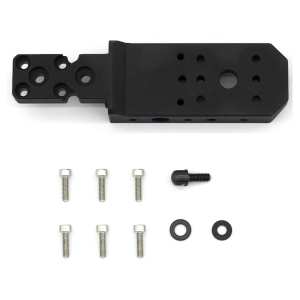 Kinetic Research Group Spigot Mount Compatible with Bravo, X-Ray, Whiskey-3 Chassis Gen 3, 4, 5, 6 Aluminum Black - Kinetic Research Group