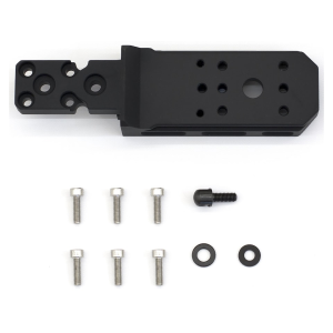 Kinetic Research Group Spigot Mount Arca-Style Compatible with Bravo, X-Ray, Whiskey-3 Chassis Gen 3, 4, 5, 6 Aluminum Black - Kinetic Research Group