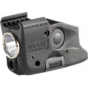 Streamlight TLR-6 HL Weapon Light with Red Laser for Glock Rail Mount Black - Streamlight