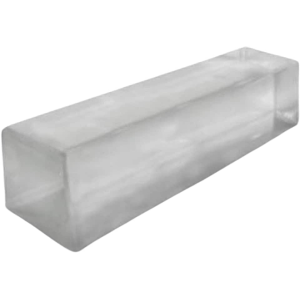 Clear Ballistics Shooter Block 20" x 6" x 6" 10% Ballistic Gel - Clear Ballistics