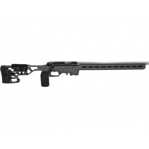 Anschutz 1710 HB Bolt Action Rifle 22 Long Rifle 20" Stainless Threaded Barrel Anodized Black Frame Gray Chassis - Anschutz