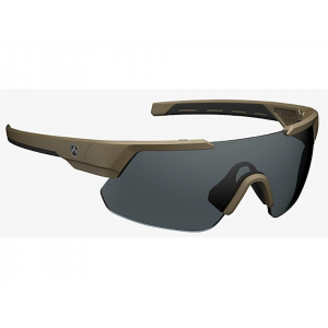 Magpul Men's Defiant Polarized Sunglasses FDE Frame Gray Lens - Magpul