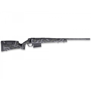 Weatherby 307 Range XP 2.0 Bolt Action Rifle 257 Weatherby Magnum 26" Fluted Graphite Black Threaded Barrel Graphite Black Frame Green/Gray Adjustable Comb Stock - Weatherby