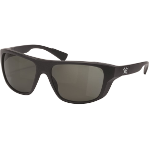 VORTEX OPTICS Men's Jackal Polarized Sunglasses Black Frame Smoke Lens
