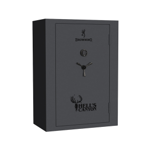 Browning Hell's Canyon Fire Resistant 49 Gun Safe with Electronic Lock Textured Charcoal - Browning