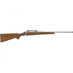 RUGER Hawkeye Hunter Bolt Action Rifle 30-06 Springfield 20" Stainless Threaded Barrel Stainless Frame Walnut Field Stock