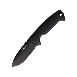 Cold Steel AD-10 Pocket Knife 3.5" Drop Point CPM S35VN Black Blade G-10 Handle Black - Cold Steel
