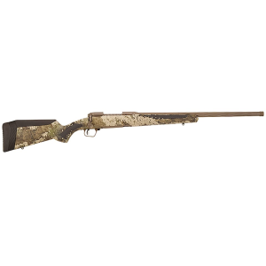 Savage Arms 110 High County Bolt Action Rifle 300 Winchester Magnum 24" Fluted Coyote Brown Threaded Barrel Coyote Brown Frame TrueTimber Strata Adjustable Stock