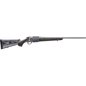 Tikka T3x Laminated Bolt Action Rifle 270 Winchester 22.4" Stainless Barrel Stainless Frame Black/Gray Field Stock