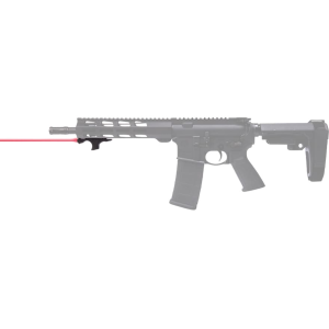Viridian HS1 M-LOK Hand Stop with Integrated Red Laser Black with Picatinny Adapter