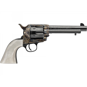 UBERTI 1873 Cattleman Ii Outlaws & Lawmen "dalton" 45 Colt (long Colt) Revolver 5.5" Blued Barrel 6 Round Pearl Grip