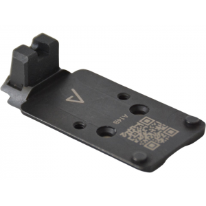 Springfield Armory Agency Optic System (AOS) Mounting Plate for Trijicon RMR, SRO, Holosun 407c Prodigy Double Stack 1911 Steel Black - Springfield Armory