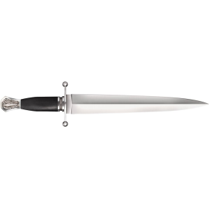 Cold Steel Arkansas Toothpick Fixed Blade Knife 13.25" Dagger AUS-10 Polished Blade Wood Handle - Cold Steel