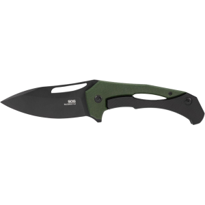 Sog SOG Bulwark Folding Knife 3" Drop Point D2 Black Blade Micarta Handle Green - $124.99 at MidwayUSA