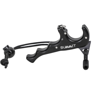 Scott Archery Summit 4 Finger Thumb Release Black - Scott Archery