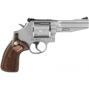 SMITH & Wesson Performance Center Pro Series Model 686 Ssr 357 Magnum Revolver 4" Stainless Barrel 6 Round Black Grip