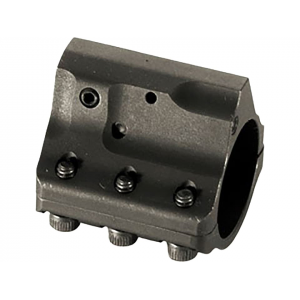 JP Enterprises Adjustable Clamp On Gas Block AR-15, LR-308 0.875" Inside Diameter Low Profile Stainless Steel Black - Jp Enterprises