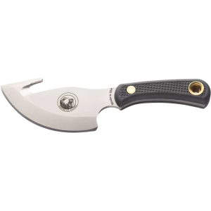 Knives of Alaska Light Hunter Fixed Blade Knife 3.5" Drop Point D2 Bead Blasted Blade SureGrip Handle Black - Knives Of Alaska