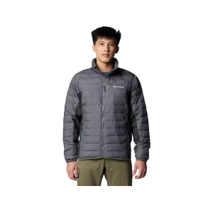 Columbia Men's Powder Lite II Hybrid Jacket City Gray/Shark XL - Columbia
