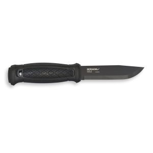 Morakniv Garberg Fixed Blade Knife 4.3" Clip Point Carbon Black Blade Polymer Handle Black - Morakniv