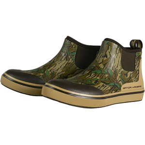 Gator Waders Slip On Camp Boots Rubber Mossy Oak Greenleaf Men's 8 D - Gator Waders