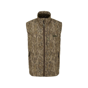 Drake Men's MST Synthetic Down Pack Insulated Vest Mossy Oak Bottomland XL - Drake