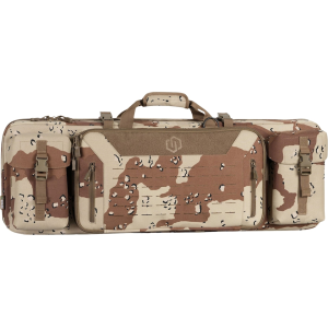 Savior Equipment Urban Warfare Double Rifle Case 36" Chocolate Chip Camo