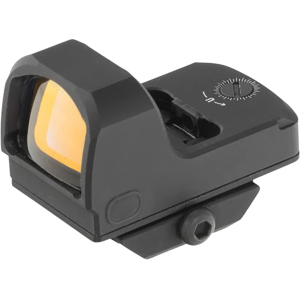 UTG OP3 Micro SL Reflex Red Dot Sight 4 MOA with Low Profile Picatinny Mounting Base Matte - Utg