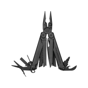Leatherman Wave Plus Multi Tool Stainless Steel Black Molle Sheath - Leatherman
