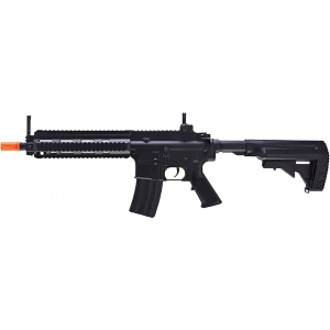 HK 416 AEG Battery Powered Airsoft Rifle 6mm BB Full-Auto/Semi-Auto Black - Hk