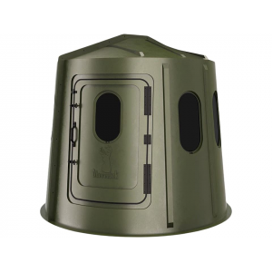 Maverick Blinds 6-Shooter Box Blind with Tinted Windows Green