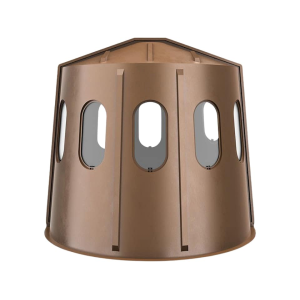 Maverick Blinds 6-Shooter Box Blind with Clear Windows Brown - Maverick Blinds