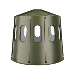 Maverick Blinds 6-Shooter Box Blind with Clear Windows Green - Maverick Blinds