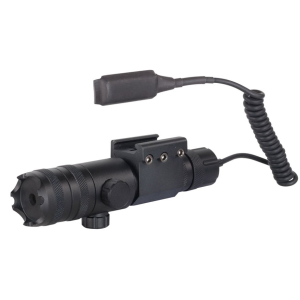 Barska GLX Laser Sight 5mW Green Laser with Picatinny Ring Mount and Momentary Switch Black - Barska