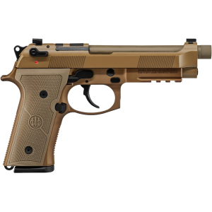 BERETTA M9a4 9mm Luger Pistol 5.1" Threaded Barrel 10+1 Round Flat Dark Earth
