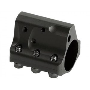 JP Enterprises Adjustable Clamp On Gas Block AR-15, LR-308 0.750" Inside Diameter Low Profile Stainless Steel Black - Jp Enterprises