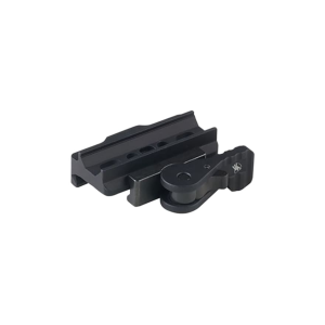 American Defense AD-B2 Modular Scope Base For Mini ACOG Picatinny Full Titanium Lever Matte Black - American Defense