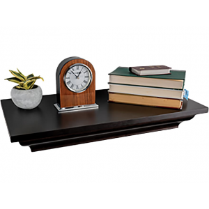 Lockdown In Plain Sight Concealment Shelf Dark Walnut - Lockdown