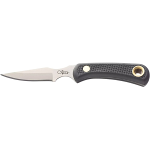 Knives of Alaska Cub Bear Fixed Blade Knife 2.75" Drop Point CPM S30V Bead Blasted Blade SureGrip Handle Black - Knives Of Alaska