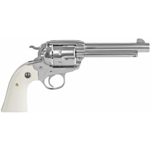 RUGER Bisley Vaquero 45 Colt (long Colt) Revolver 5.5" Stainless Barrel 6 Round Ivory Grip