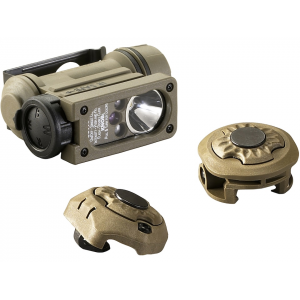 Streamlight Sidewinder Compact II Military Rechargeable Flashlight CR123A Battery Coyote - Streamlight