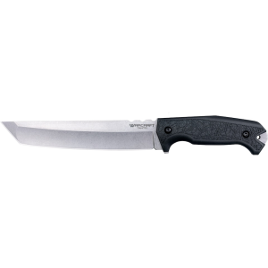 Cold Steel Warcraft Fixed Blade Knife 7.5" Tanto Point 4034 Stonewashed Blade Glass Reinforced Nylon (GRN) Handle Black - Cold Steel