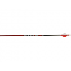 Carbon Express Maxima Red SD 350 Carbon Arrow 2" Blazer Vanes Black 6PK