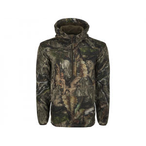 Drake Men's Non-Typical Endurance Quarter Zip Shirt Mossy Oak Country DNA XL