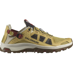 Salomon Techamphibian 5 Water Shoes Synthetic Antique Gold/Rainy Day/Burnt Henna Men's 10 D